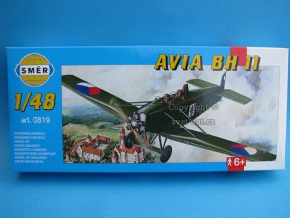 Letadlo Avia BH 11 stavebnice 1:48 Směr 0819