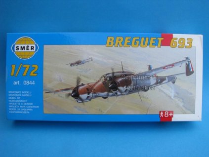 Letadlo Breguet 693 1:72 Směr 0844