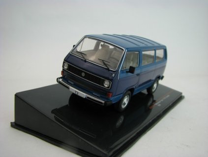 Volkswagen Type 2 T3 Caravelle 1981 Blue 1:43 Ixo CLC424N