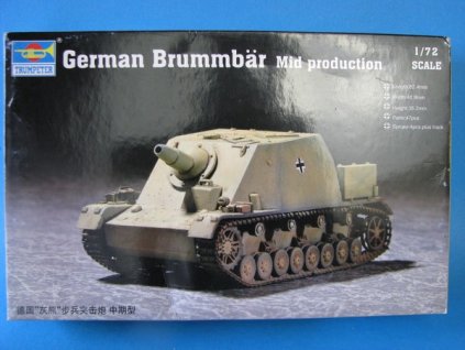 Tank German Brummbar 1:72 Trumpeter