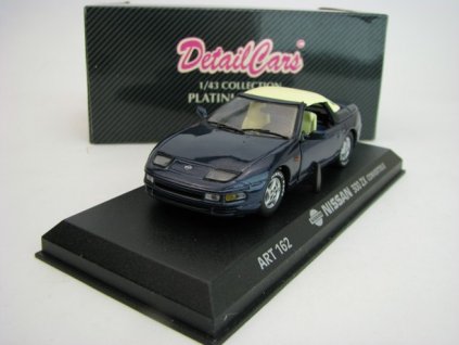 Nissan 300 ZX Soft Top Blue 1:43 Detailcars
