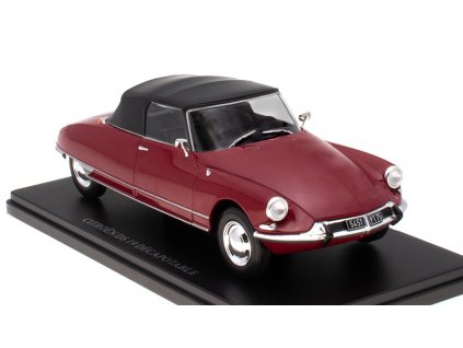 Citroen DS 19 Decapotable Purple 1:24 Atlas Hachette