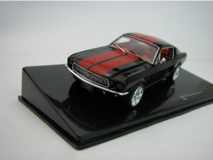 Ford Mustang Fastback Custom 1967 Black 1:43 Ixo CLC478N