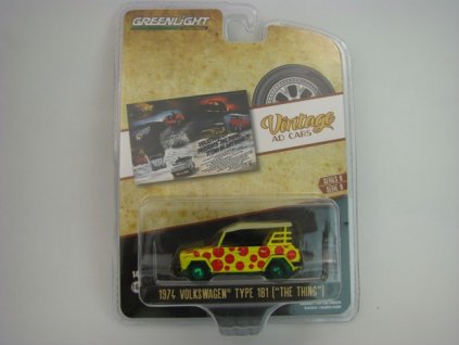 Volkswagen Type 181 The Thing 1974 Vintage Ad Cars 1:64 Greenlight