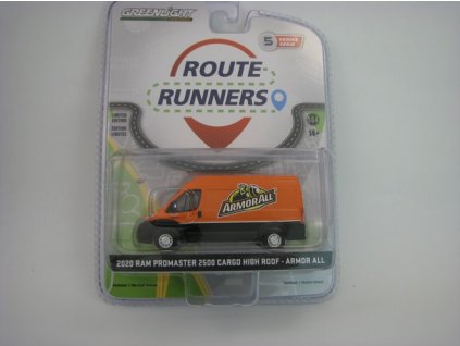 Dodge Ram Promaster 2500 Cargo High Roof Armor All 2020 1:64 Greenlight Route Runners