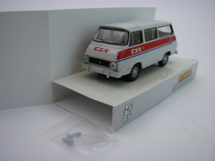 Škoda 1203 Bus 1969 ČSA Grey 1:87 HO Brekina 30820
