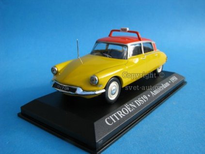 Citroen DS19 TAXI Amsterdam 1958 1:43 Ixo Altaya Atlas