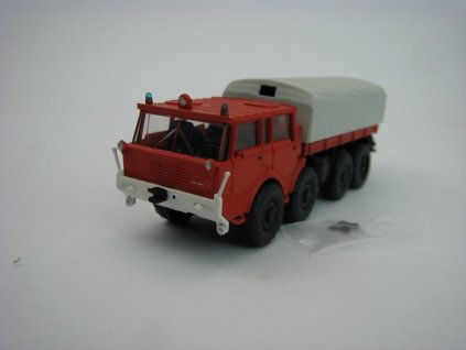 Tatra 813 8x8 Kolos Hasič Valník s plachtou 1:87 H0 Brekina 71937
