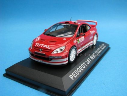 Peugeot 307 WRC No.5 Gronholm Rally MC 2004 1:43 Ixo Atlas