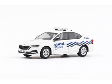 Škoda Octavia IV 2020 MP Mělník 1:43 Abrex