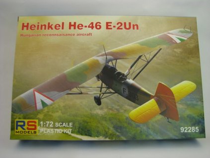 Letadlo Heinkel He-46 E-2Un stavebnice 1:72 RS Models