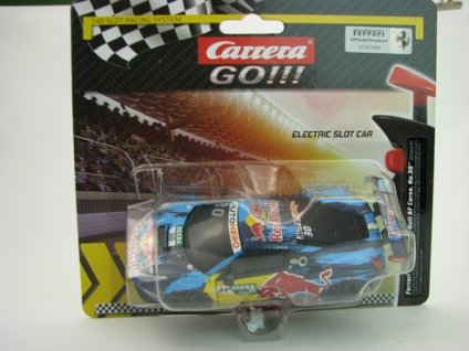 Autodráhový model Ferrari 488 GT3 Red Bull AF Corse No.30 Auto Carrera GO