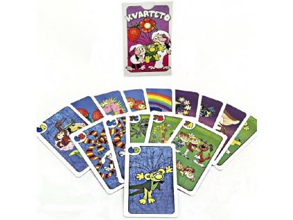 Hrací karty Pojď s námi do pohádky - Kvarteto
