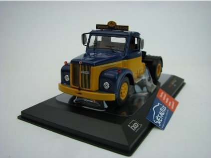 Scania 110 Super 1953 Yellow Blue 1:43 Ixo TR122