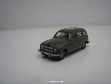 Škoda 1200 STW Sanitka ČSLA 1:87 Igra