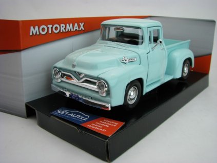 Ford F-100 Pick Up Blue 1:27 Motor Max