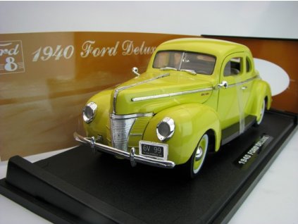 Ford Deluxe 1940 Yellow 1:18 Motor Max