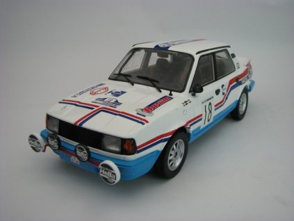 Škoda 130 LR No.18 Křeček - Motl rallye Bohemia 1986 1:18 FOX18