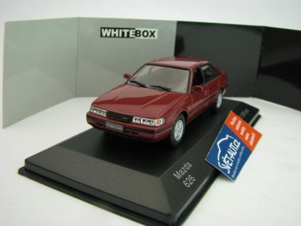 Mazda 626 1990 Purple 1:43 WhiteBox 231