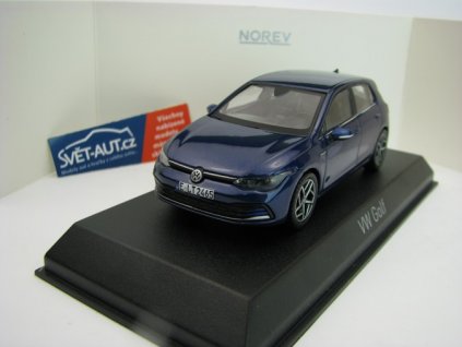 Volkswagen Golf 2020 Blue metallic 1:43 Norev 840134