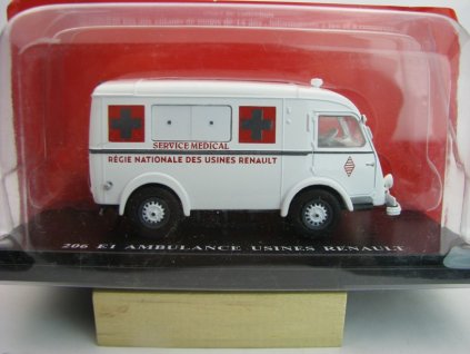 Renault 206 E1 Ambulance Regie Nationale 1:43 Atlas