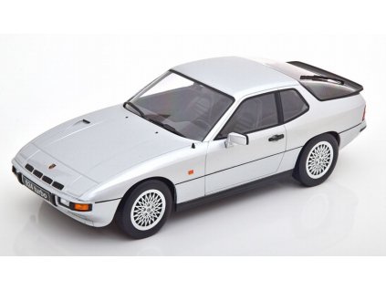 Porsche 924 Turbo 1986 Silver 1:18 KK scale KKDC180901