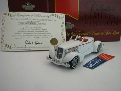 Auburn 851 Supercharged Speedster 19355 Matchbox Collectibles DYM38179