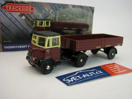 Thornycroft Nippy Dropside Trailer British Railways Corgi