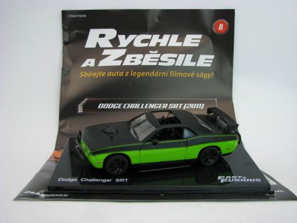 Časopis Rychle a Zběsile s Dodge Challenger SRT 2011 1:43 DeAgostini