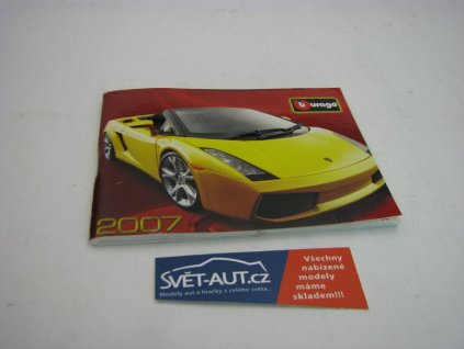 Katalog Bburago 2007 A7 80 stran