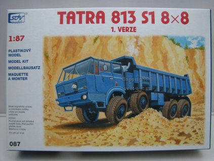 Tatra 813 S1 8x8 1.verze 1:87 SDV 087