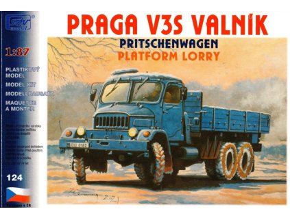Praga V3S Valník 1:87 SDV 124