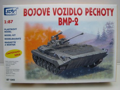 Bojové vozidlo pěchoty BMP-2 1:87 SDV 87040