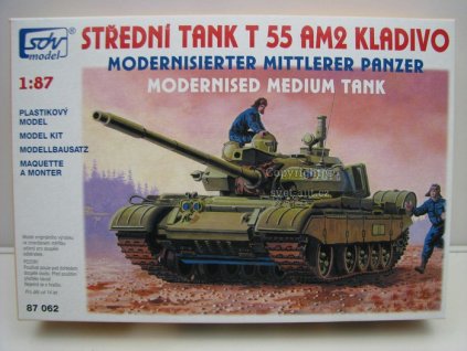 Střední tank T 55 AM2 Kladivo 1:87 SDV 87062