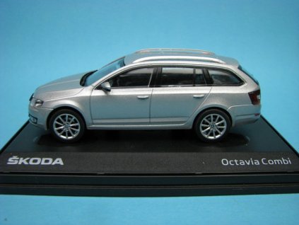 Škoda Octavia III Combi 2013 Silver 1:43 Abrex