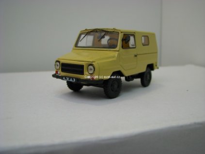LUAZ 969-M 1:43 Atlas DeAgostini Rusko