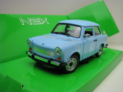 Trabant 601-S deluxe Blue 1:24 Welly