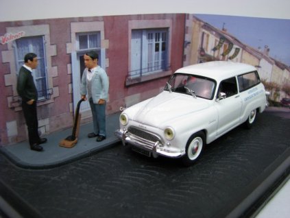 Simca Aronde Chatelaine diorama 1:43 Ixo Altaya Atlas