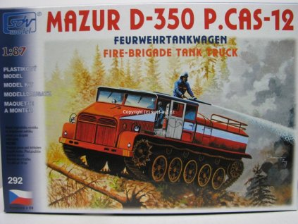 Mazur D-350 P.CAS-12 1:87 SDV 292