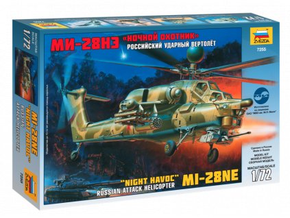 Vrtulník MIL Mi-28N Night Havoc 1:72 Zvezda 7255