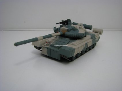 Tank T-80 stabilní model sovětského bojového tanku 1:72 Atlas