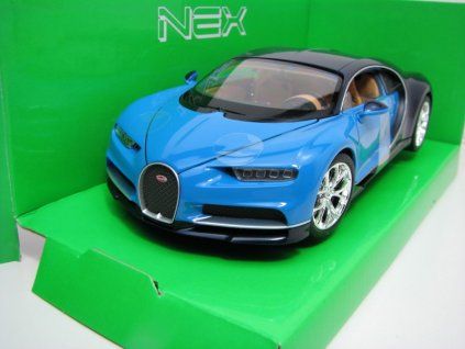Bugatti Chiron Blue/Blue 1:24 Welly