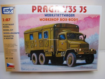 Praga V3S JS stavebnice 1:87 SDV 87110