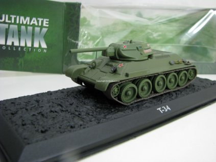Tank T34 1:72 Ultimate tank Collection Atlas