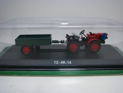 Malotraktor Agrostroj Prostějov TZ-4K-14 1:43 Hachette