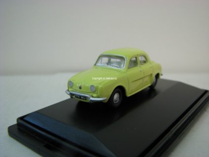 Renault Dauphine yellow 1:76 Oxford