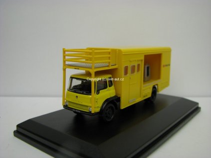 Bedford TK Britisch rail Emergency brining unit open 1:76 Oxford