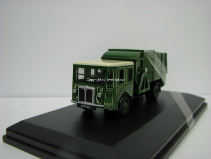 Shelvoke a Drewry Dustcart Popelářský vůz Manchester Corp Cleansing dept 1:76 Oxford