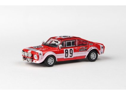 Škoda 200RS (1974) Rallye Šumava 1975 No.89 Šedivý - Janeček 1:43 Abrex