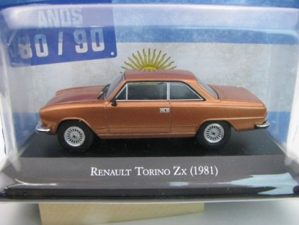 Renault Torino Zx 1981 Bronze Metallic 1:43 Atlas